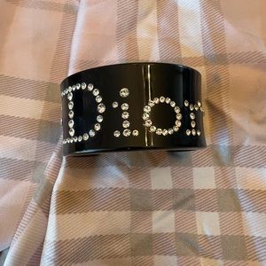 Dior Black Bangle